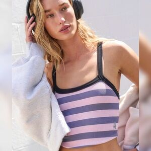 FP Movement All Clear Striped Cami NWT Size XS/S Free People Tank